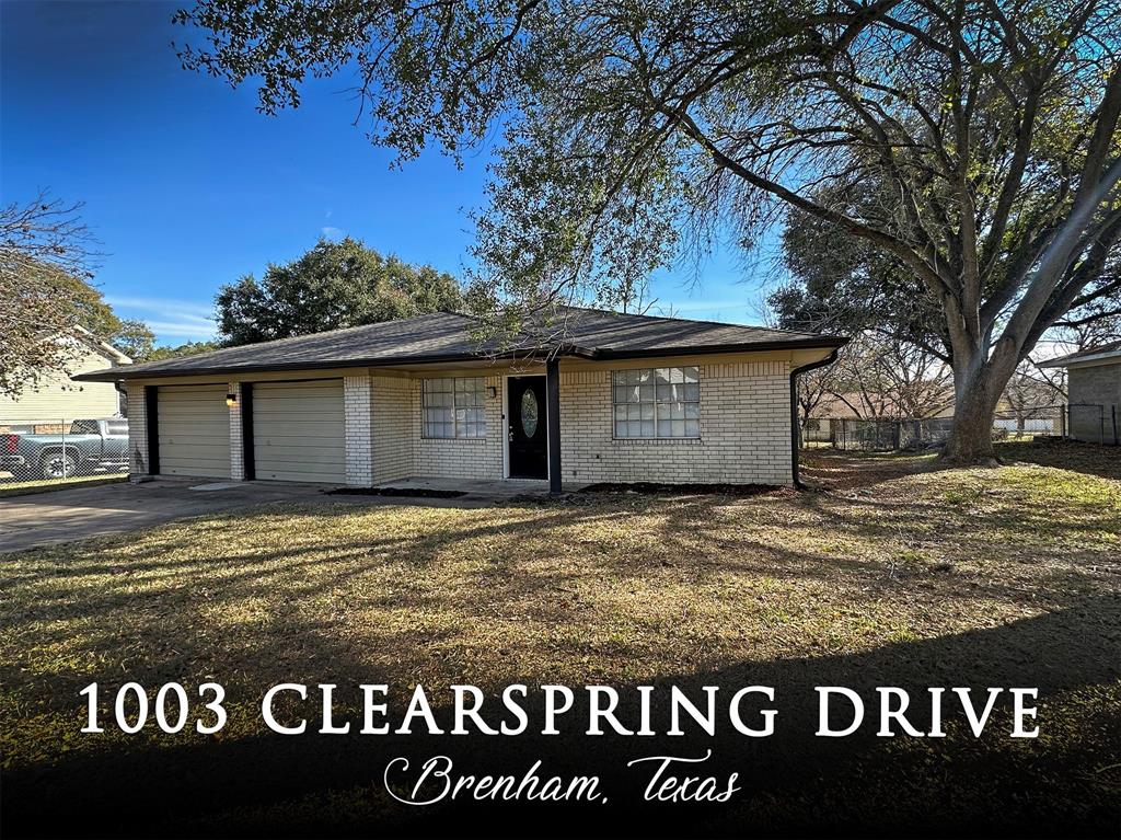 1003 Clearspring Drive, Brenham, Texas image 1