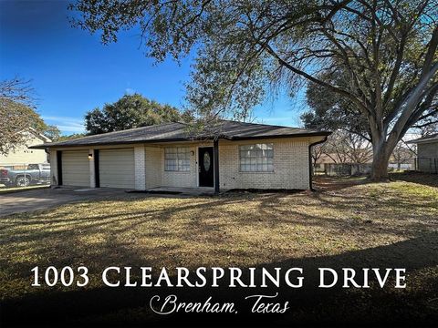 A home in Brenham