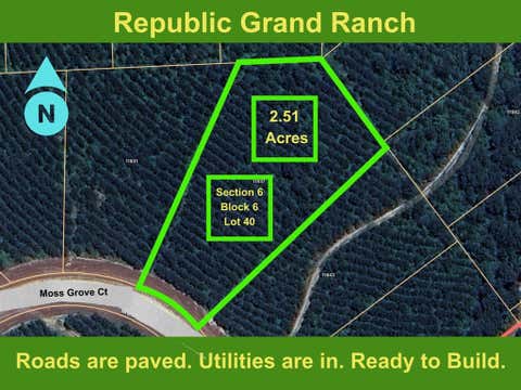 Vacant Land For Sale - 11837 Moss Grove Court<br/> Willis, TX 77378