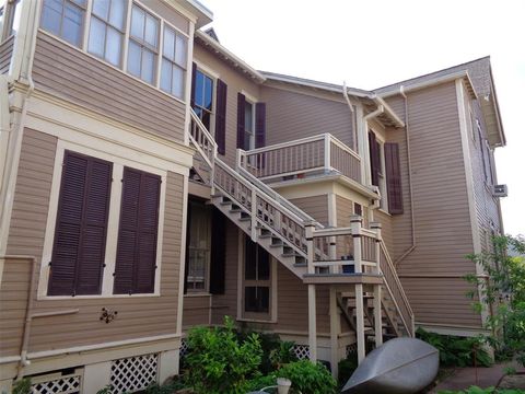 A home in Galveston