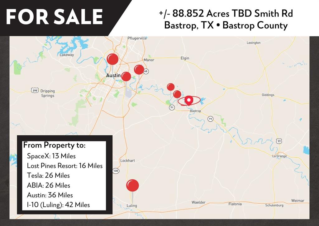 TBD (88.852 Acres) Smith Road, Bastrop, Texas image 3