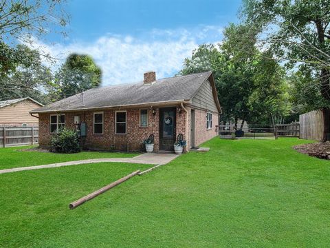 A home in Tomball