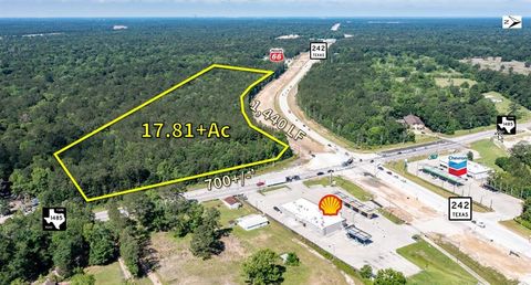 Photo of 0 Hwy 242, Conroe, TX 77306 (MLS # 31440435)