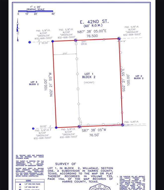 Photo 1 of 6 — 402 E 42nd Street, Houston, TX 77022