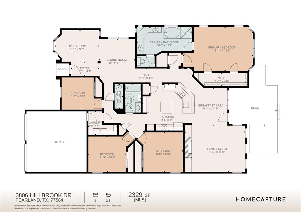 3806 Hillbrook Drive, Pearland, Texas image 37