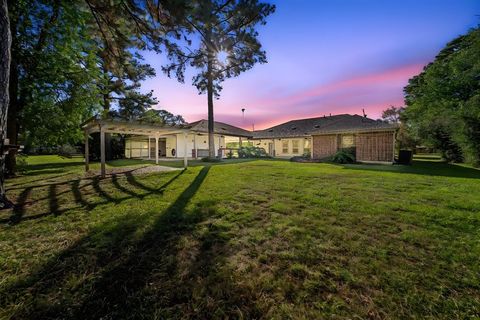 A home in Tomball