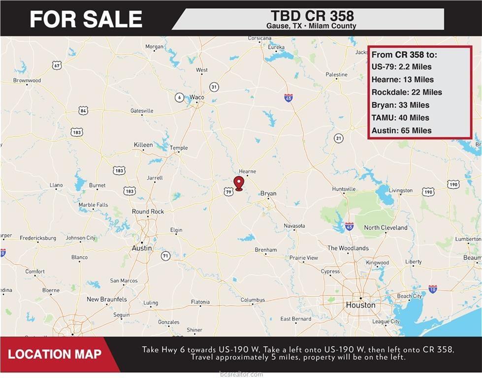 TBD (20 Acres) County Road 358, Gause, Texas image 4