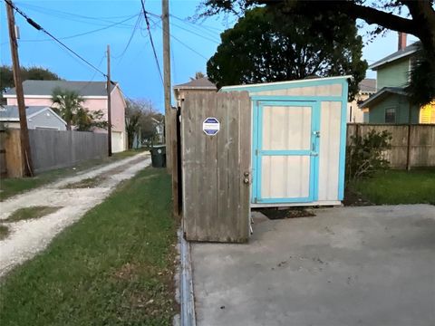 A home in Galveston