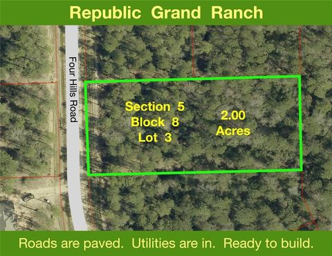 15890 Four Hills Road Willis TX 77378