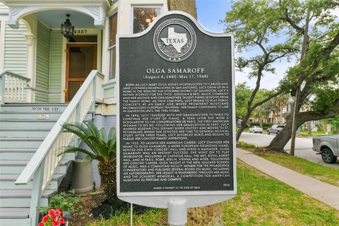 A home in Galveston