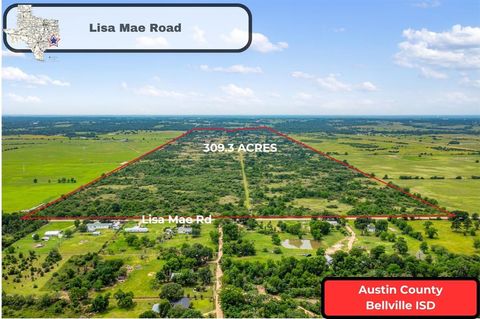 Vacant Land For Sale - 1055 Lisa Mae Road<br/> Austin County, Bellville, TX 77418