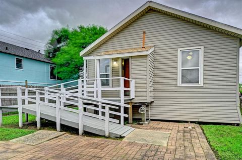 A home in Galveston