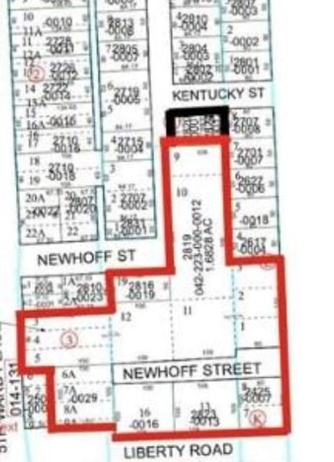 Vacant Land For Sale - 2819 Newhoff Street<br/> Harris County, Houston, TX 77026