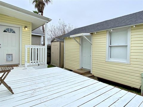 A home in Galveston