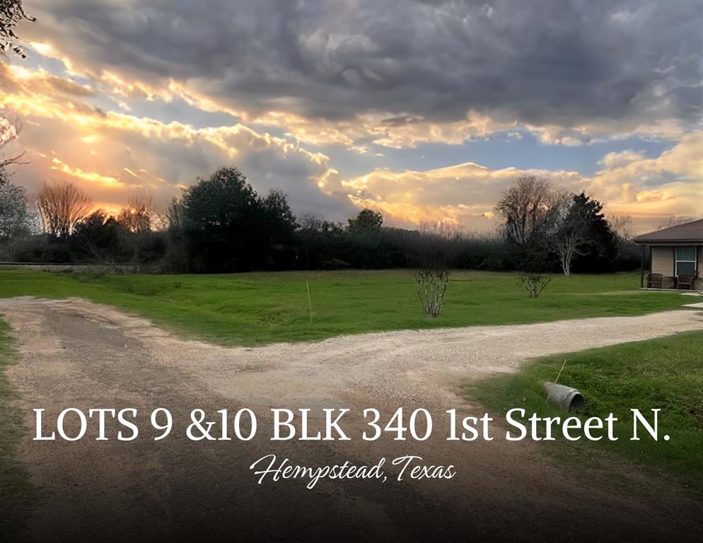 LOTS 9 &10 BLK 340 1st Street, Hempstead, Texas image 1