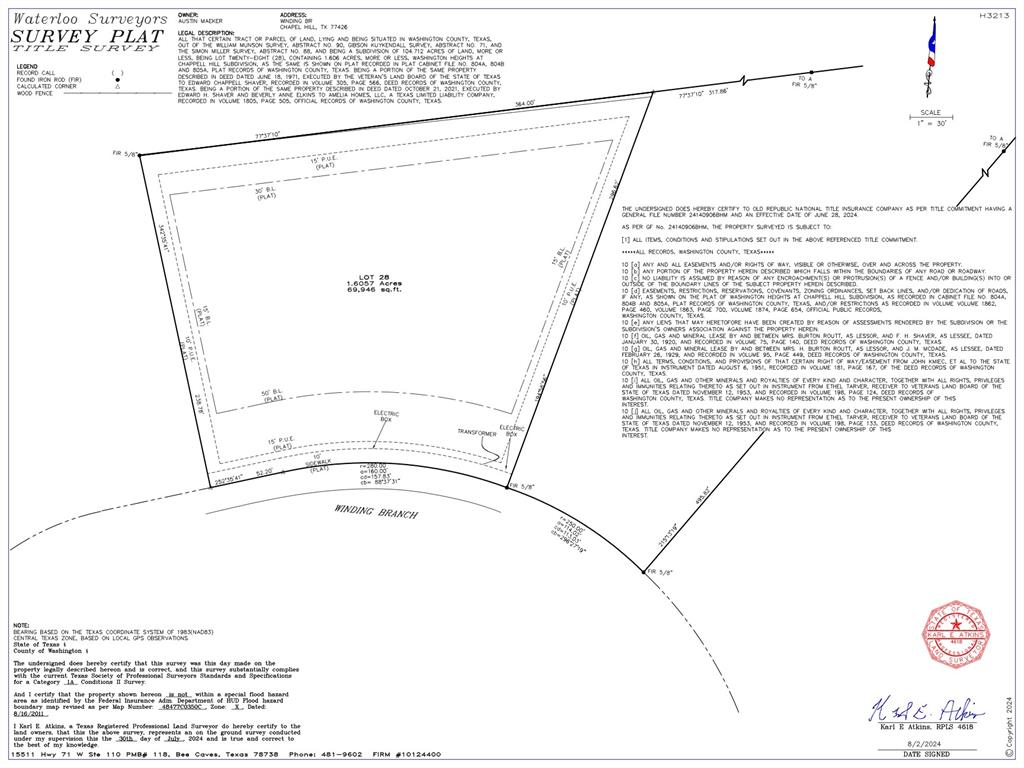 Lot 28 Winding Branch, Chappell Hill, Texas image 13