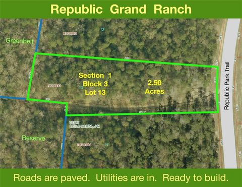 15529 Republic Park Trail Willis TX 77378