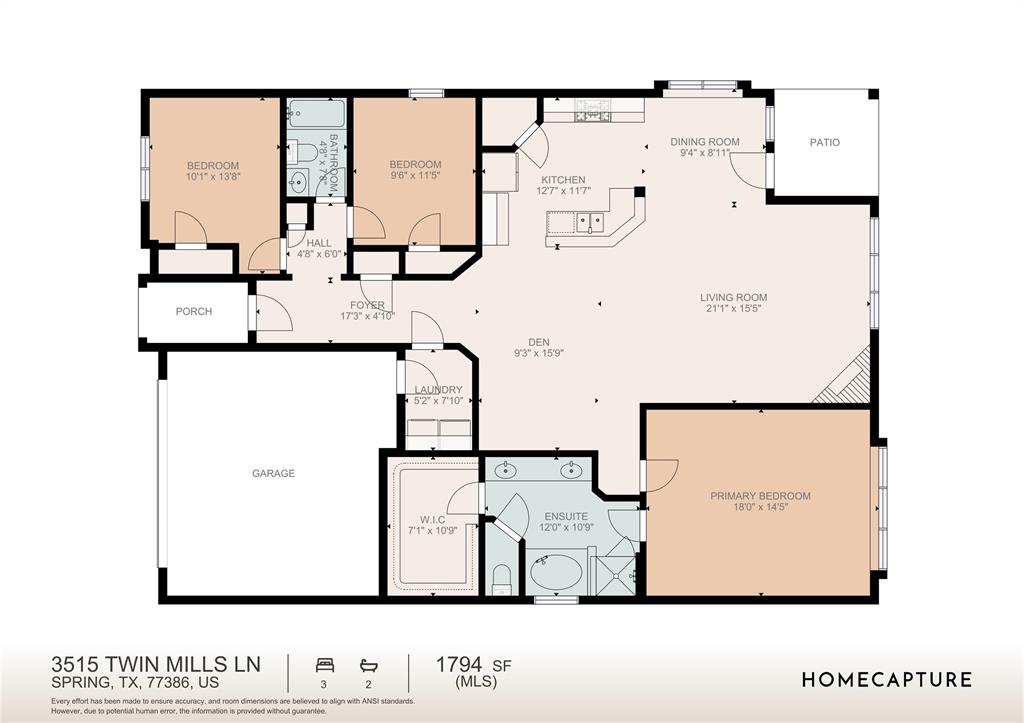 3515 Twin Mills Lane, Spring, Texas image 38