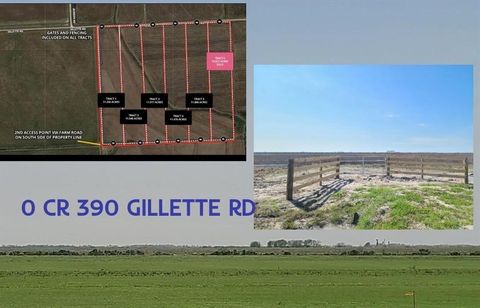 Vacant Land For Sale - 05 Cr 390 Gillette Rd C<br/> Matagorda County, Wadsworth, TX 77465