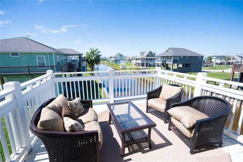 A home in Bolivar Peninsula