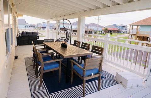 A home in Bolivar Peninsula