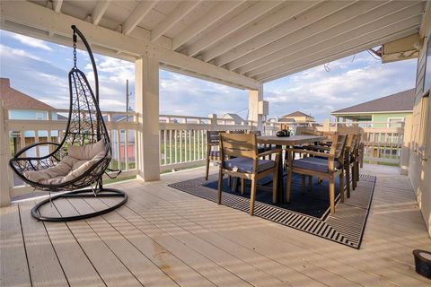 A home in Bolivar Peninsula