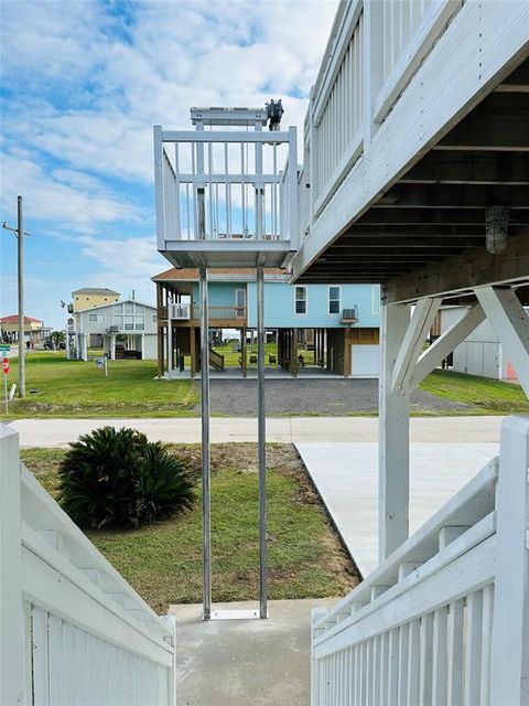 A home in Bolivar Peninsula