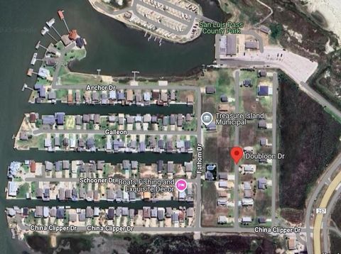 Photo of 129 Doubloon Drive, Freeport, TX 77541 (MLS # 43452588)