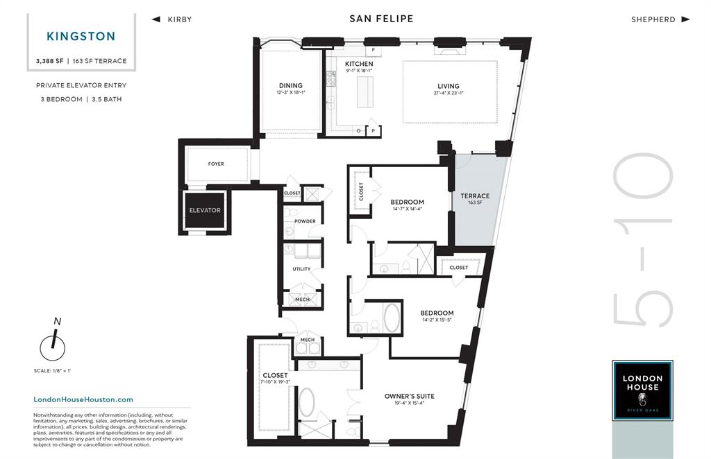 2323 San Felipe Street #602, Houston, Texas image 2
