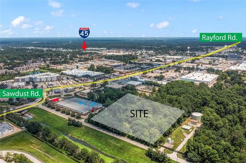 Vacant Land For Sale - 713 Sawdust Road<br/> Spring, TX 77380