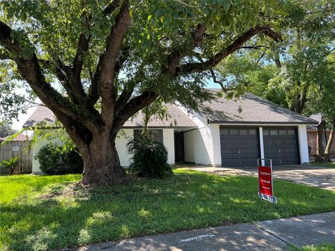 A home in North Houston