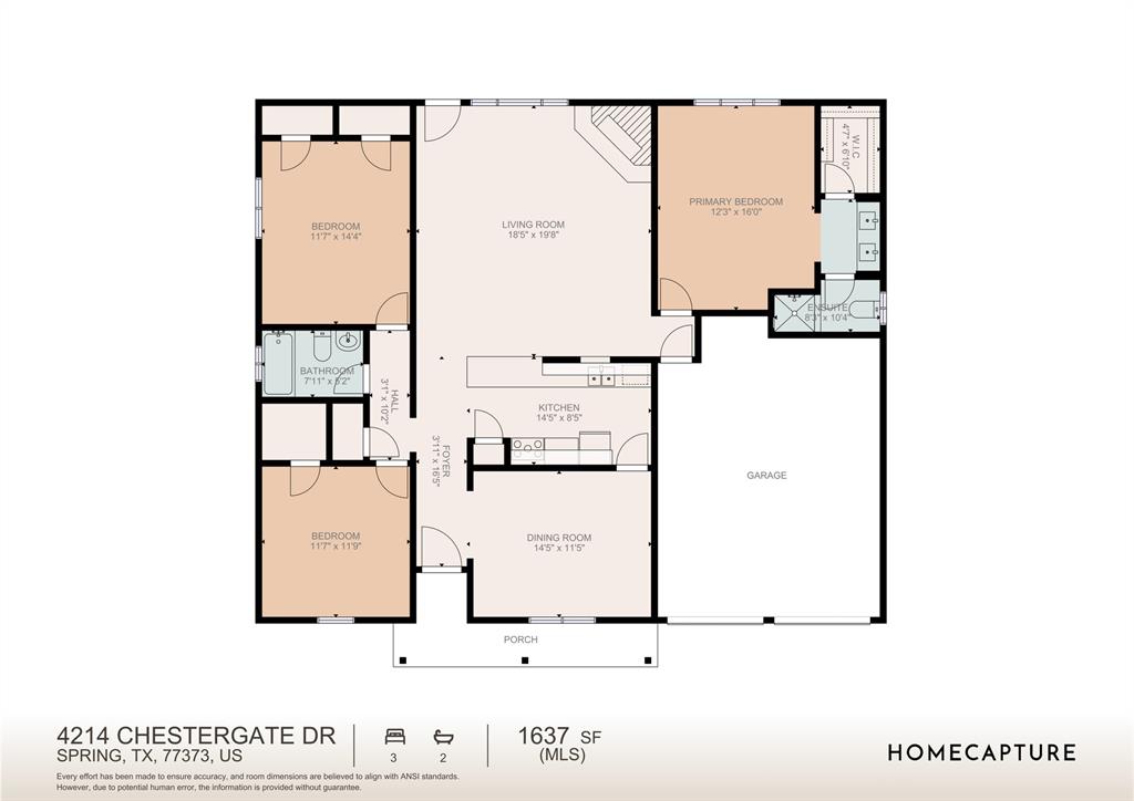 4214 Chestergate Drive, Spring, Texas image 17