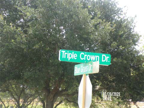 Vacant Land For Sale - 3232 Triple Crown Drive<br/> Fort Bend County, Richmond, TX 77406