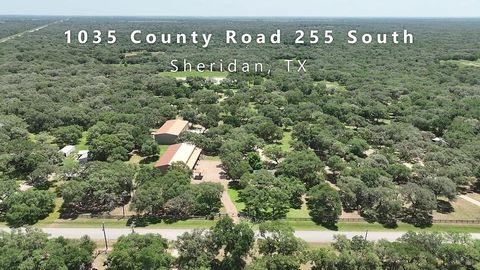 Photo of 1035 County Road 255 Rd S, Sheridan, TX 77475 (MLS # 97897882) Photo of 1035 County Road 255 Rd S, Sheridan, TX 77475 (MLS # 97897882)