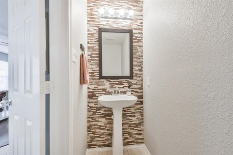 A home in Tomball