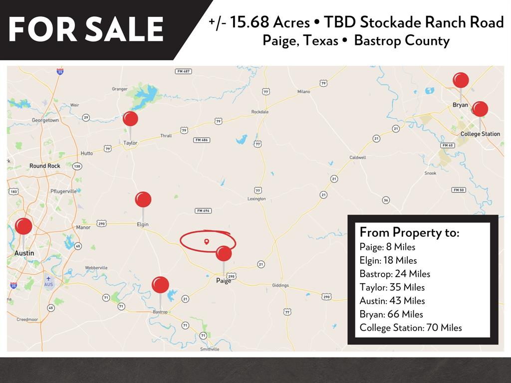 TBD (15.682 Acres) Stockade Ranch Road, Paige, Texas image 35