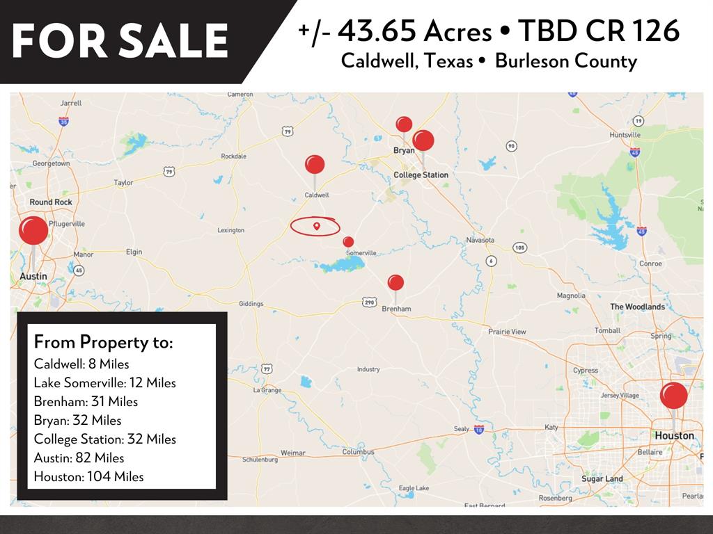 TBD (43.65 Acres) County Road 126, Caldwell, Texas image 33