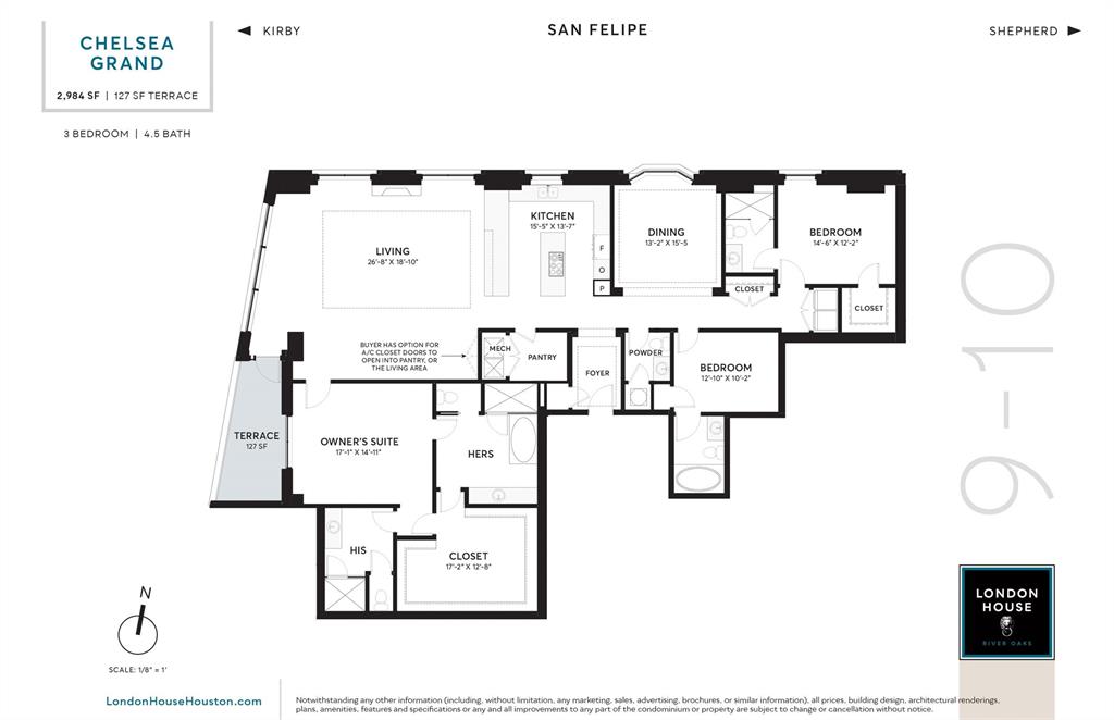 Photo 2 of 15 of 2323 SAN FELIPE Street 901 condo