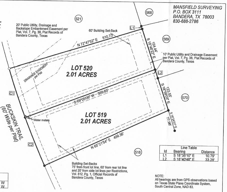 LOT 519 & LOT 520 Buckskin Trail, Bandera, Texas image 9