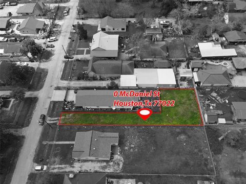 0 Mcdaniel Street Houston TX 77022