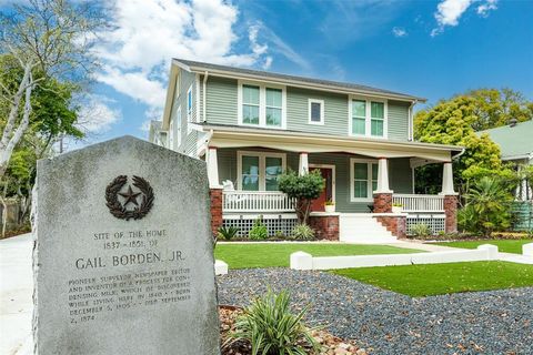 A home in Galveston