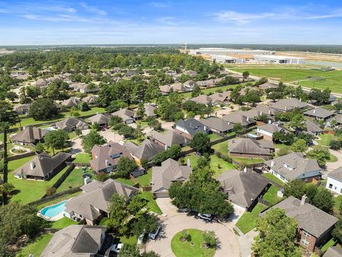 A home in Tomball