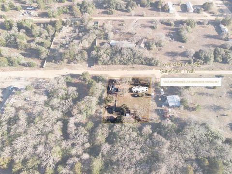 Vacant Land For Sale - LOT 451-452 Sunshine Trail<br/> Caldwell, TX 77836