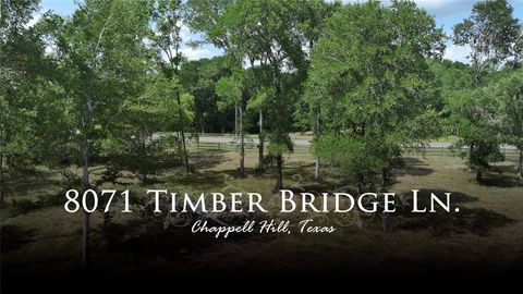 Photo of 8071 Timber Bridge Lane, Chappell Hill, TX 77426 (MLS # 79412562) Photo of 8071 Timber Bridge Lane, Chappell Hill, TX 77426 (MLS # 79412562)