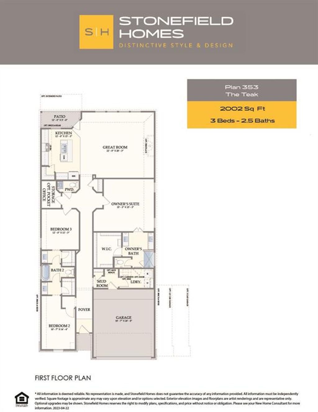 Photo of 807 Scribe St, Roman Forest, TX 77357 (MLS # 52893812)