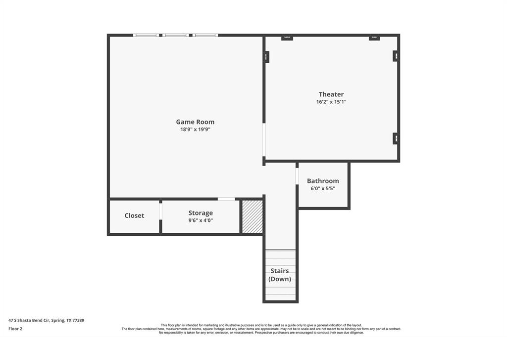 47 S Shasta Bend Circle, Spring, Texas image 45