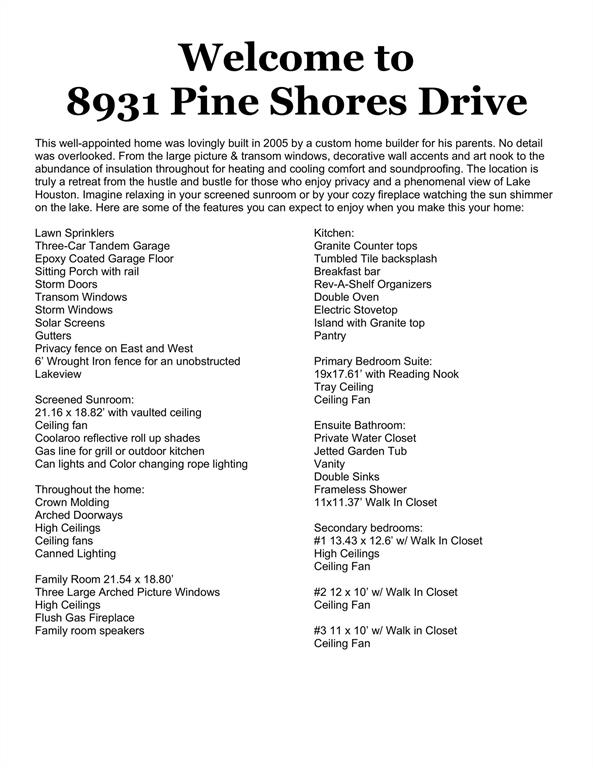 8931 Pine Shores Drive, Humble, Texas image 3