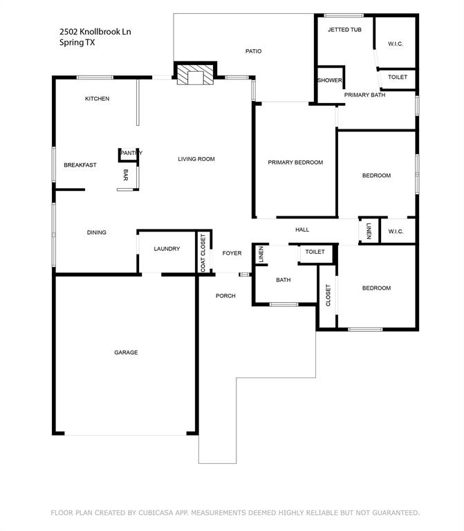 2502 Knollbrook Lane, Spring, Texas image 4