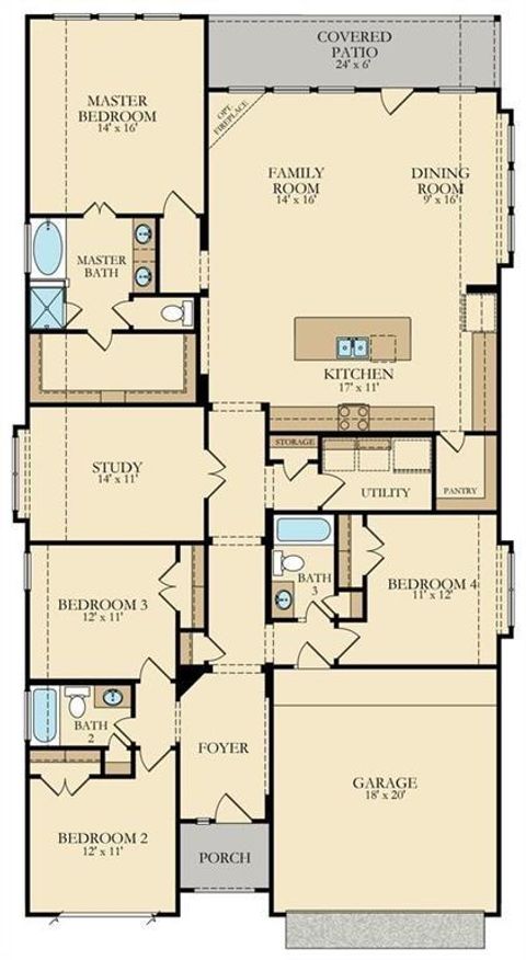A home in Katy