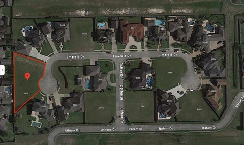 Vacant Land For Sale - 6607 Emerald Drive<br/> Harris County, Pasadena, TX 77505